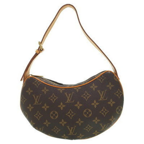 Louis Vuitton Monogram Croissant Pochette Shoulder Bag - Picture 1 of 8